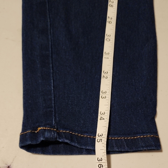 A3 Dark Blue 12P Ankle Jeans - Picture 11 of 12